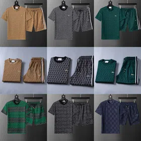 New Casablanca x Balenciaga Short-Sleeve & Shorts Cotton Set-6347  